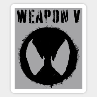 WEAPON V Sticker
